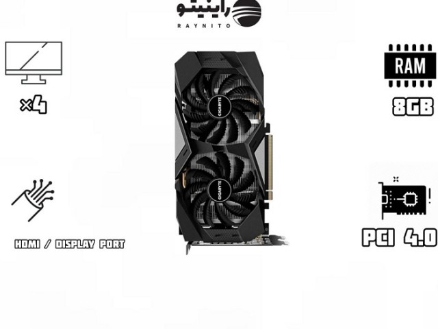 کارت گرافیک استوک گیگابایت مدل RTX 2060 SUPER WINDFORCE OC 8G
