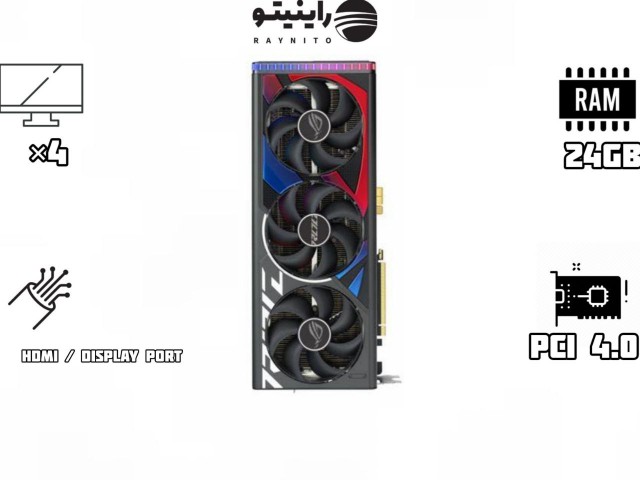 کارت گرافیک استوک RTX ASUS ROG Strix GeForce RTX 4090 OC Edition 24GB