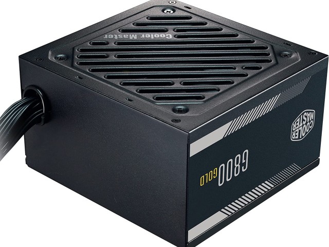 منبع تغذیه استوک  Cooler Master G800 Gold Power Supply  800w
