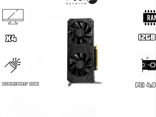 کارت گرافیک استوک گالاکس مدل Galax 3060 1Click OC 12 Gb