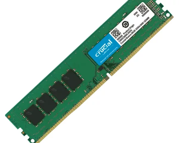 رم دسکتاپ DDR4 تک کاناله 2666 مگاهرتز Cl19 کروشیال ظرفیت 4گیگابایت (استوک)