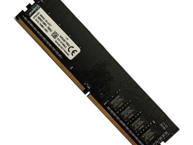 رم دسکتاپ DDR4 تک کاناله 2400 مگاهرتز CL17 کینگستون ظرفیت 4گیگابایت KVR24N17S8/4 (استوک)