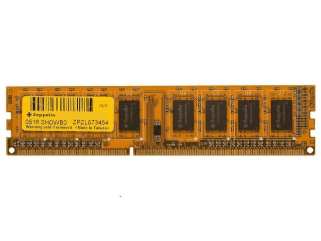 رم دسکتاپ استوک Zeppelin DDR4 2400MHz RAM - 4GB