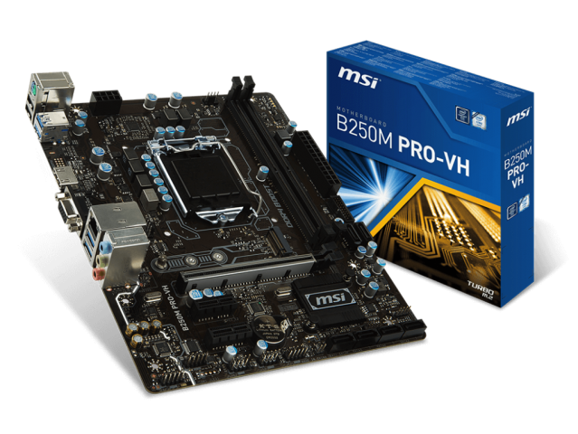 مادربرد استوک B250M PRO-VH برند Msi