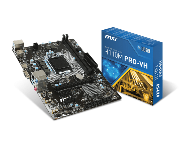 مادربرد استوک H110M PRO-VHL برند MSI