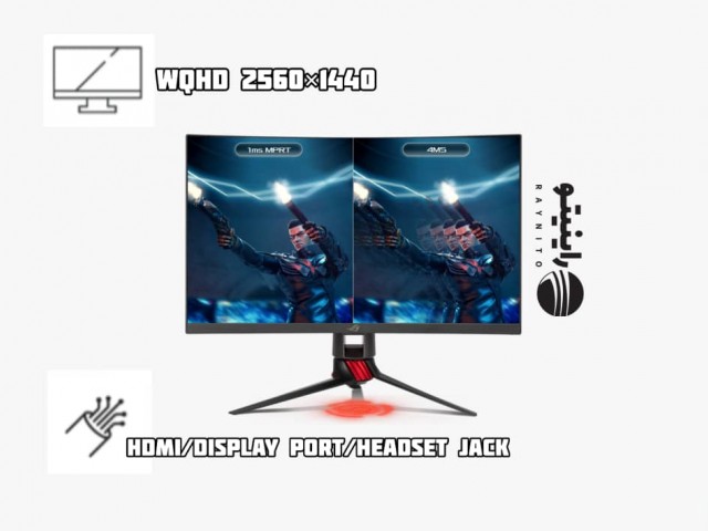 مانیتور  Asus Rog XG27WQ برند ایسوس (استوک)