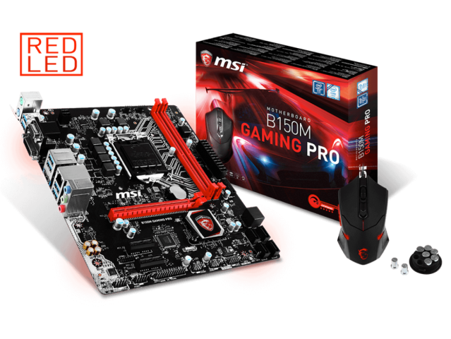 مادربرد استوک B150M GAMING PRO برند ام اس آی