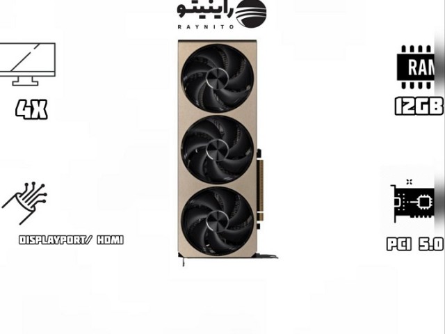 کارت گرافیک GeForce RTXGeForce RTX  5070 12G INSPIRE 3X OC  برند ام اس آی