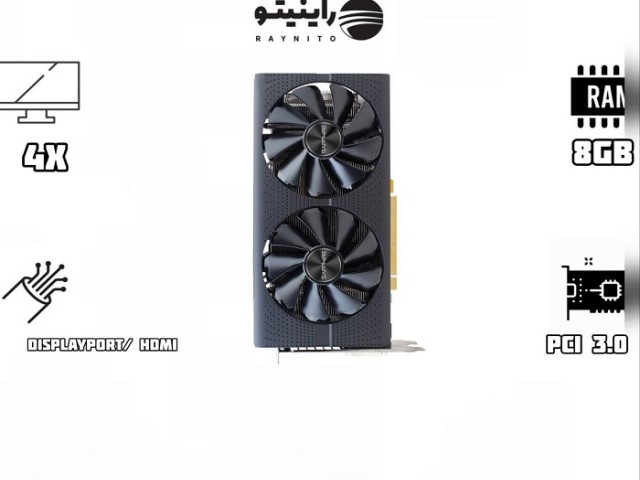 کارت گرافیک استوک SAPPHIRE PULSE Radeon RX 570 8GB GDDR5
