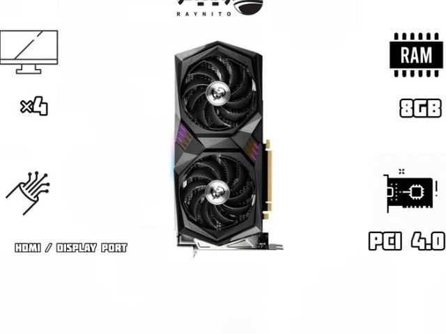 کارت گرافیک استوک ام اس آی مدل GeForce RTX 3060 Ti GAMING X 8GB