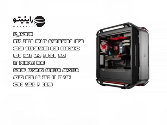 سیستم گیمینگ جگوار نسل 14 با 10 گیگابایت کارت گرافیک