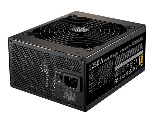 منبع تغذیه استوک ماژولار کولر مستر  مدل MWE Gold 1250 با توان 1250 وات (استوک)