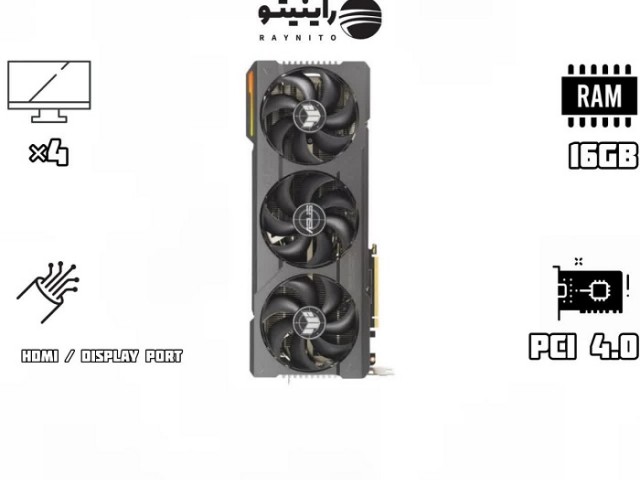 کارت گرافیک استوک ایسوس مدل  TUF Gaming GeForce RTX™ 4080 16GB GDDR6Xبا ظرفیت 16 گیگابایت