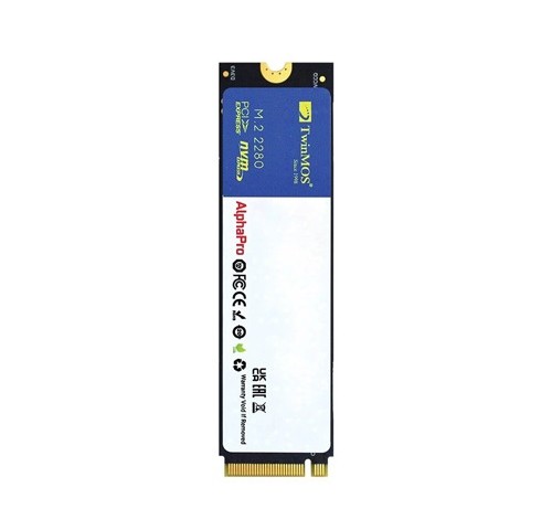 حافظه SSD  اس اس دی SSD Twinmos AlphaPro 512GB M.2 2280 PCIe 3.0 x4 NVMe Internal SSD با ظرفیت 512 گیگابایت (استوک)
