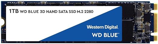 حافظه SSD  اس اس دی Western Digital 2TB WD Blue 3D NAND Internal PC SSD - SATA III 6 Gb/s, M.2 2280 با ظرفیت 2 ترابایت (استوک)