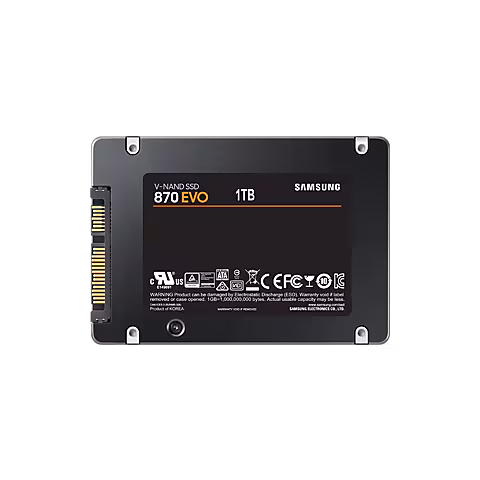 حافظه SSD  اس اس دی SSD Samsung Sata EVO 870 1T با ظرفیت 1 ترابایت (استوک)