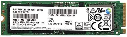حافظه SSD  اس اس دی Samsung SSD PM981 512GB M.2 bulk  ظرفیت  512 گیگابایت (استوک)