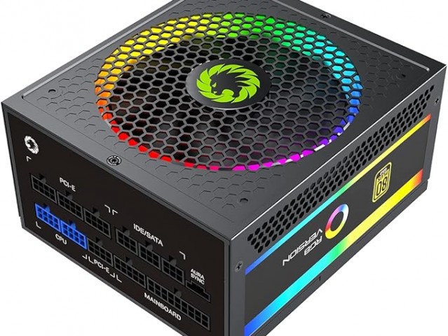 منبع تغذیه ماژولار Gamemax RGB 1050W STD (استوک)