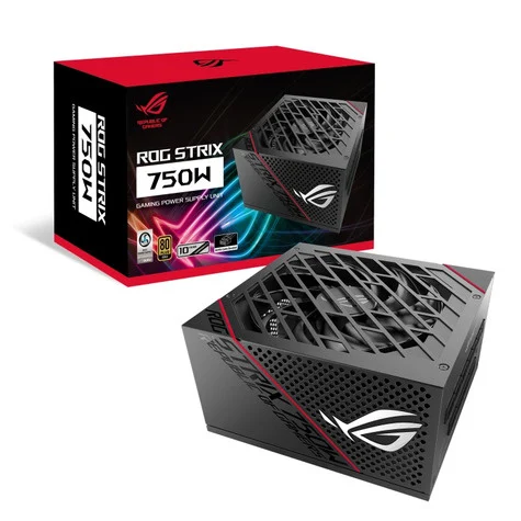منبع تغذیه ماژولار ایسوس  مدل ASUS ROG Strix 750W Gold (استوک)