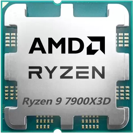 پردازنده کامپیوتر ای ام دی مدل Ryzen 9 7900X3D