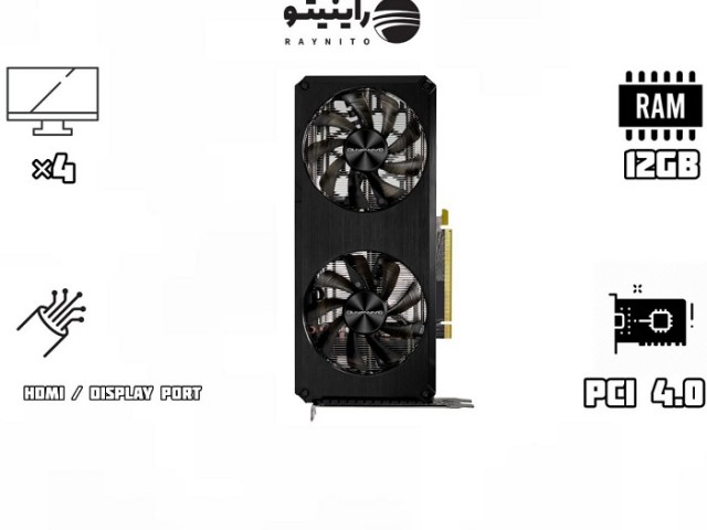 کارت گرافیک استوک گین وارد مدل Gainward RTX 3060 Ghost 12GB