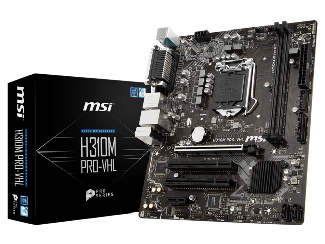 مادربرد استوک H310M Pro-VHL DDR4 Msi