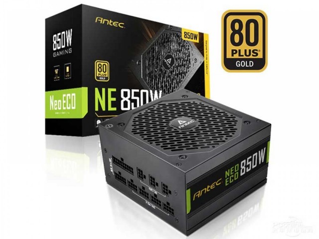 منبع تغذیه استوک ماژولار انتک مدل Antec NeoECO Gold 850W