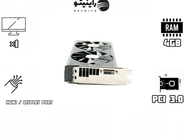 کارت گرافیک استوک RX 470 4GB Sapphire DVI