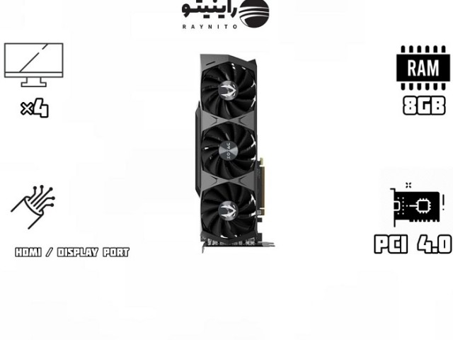 کارت گرافیک استوک Zotac GeForce RTX 3070 Ti Trinity OC 8GB