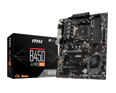 مادربرد استوک Msi B450-A PRO MAX Am4 DDR4