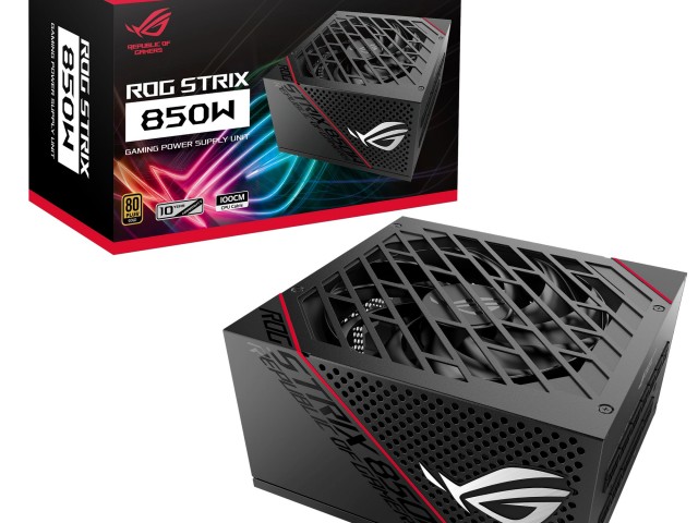 منبع تغذیه استوک ماژولار  کامپیوتر ایسوس مدل ASUS ROG Strix 850W Gold