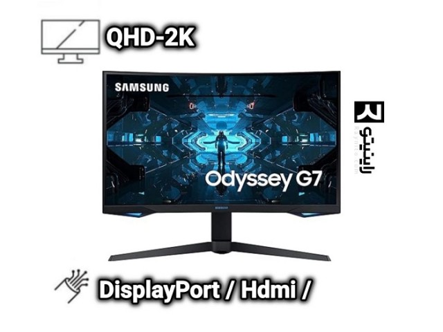 مانیتور استوک Samsung C27G75TQSM گیمینگ