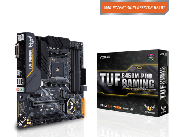 مادربرد استوک Asus TUF B450M-PRO GAMING