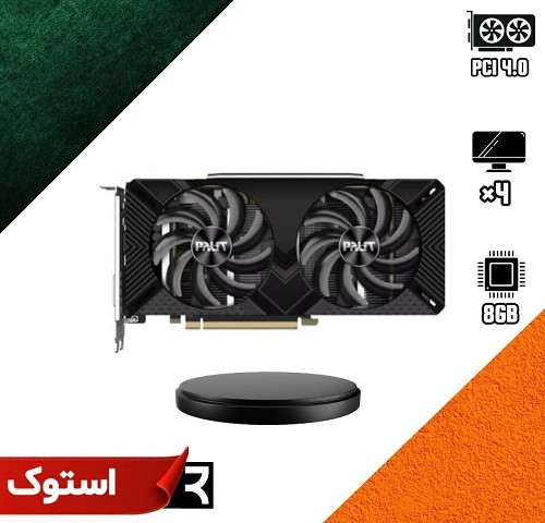 کارت گرافیک استوک پالیت مدل GeForce RTX 2060 SUPER DUAL