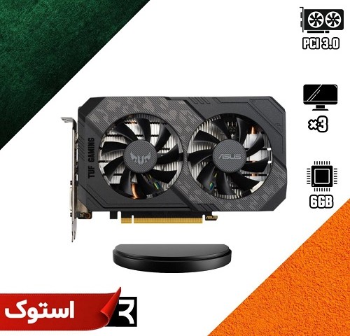 کارت گرافیک استوک ایسوس مدل TUF Gaming GeForce GTX 1660 Super 6GB
