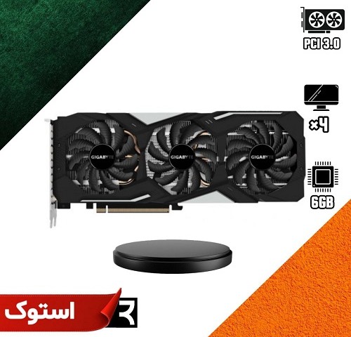 کارت گرافیک استوک گیگابایت مدل GTX 1660 Ti 6GB