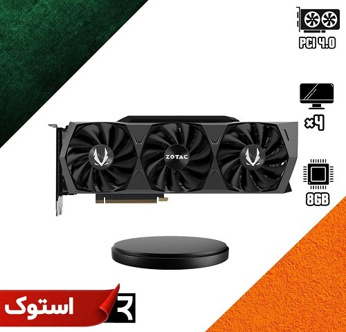 کارت گرافیک استوک Zotac GeForce RTX 3070 Ti Trinity OC 8GB