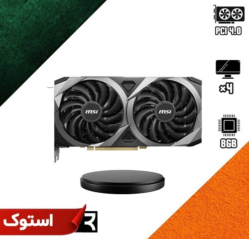 کارت گرافیک استوک ام اس آی مدل GeForce RTX 3070 VENTUS 2X OC