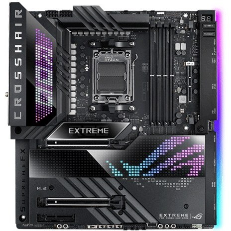 مادربرد استوک ایسوس مدل  Asus ROG CROSSHAIR X670E Hero Gaming DDR5