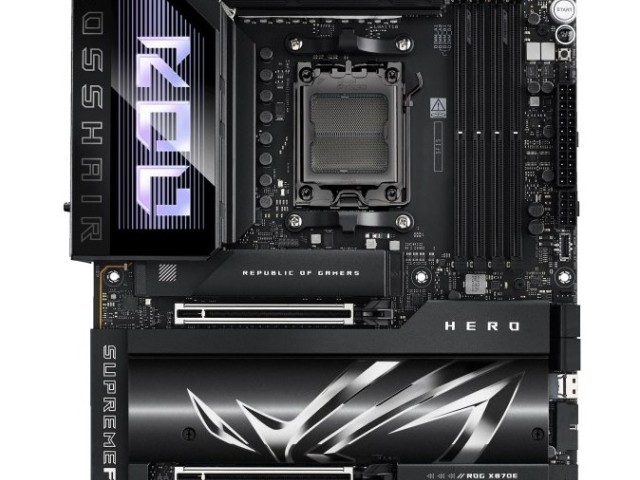 مادربرد استوک ایسوس مدل Asus ROG CROSSHAIR X870E Hero Gaming DDR5
