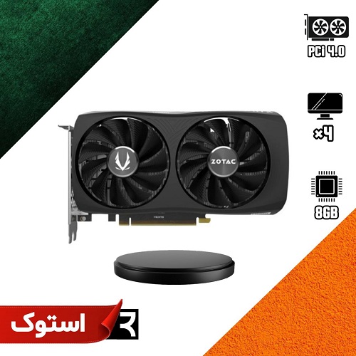 کارت گرافیک استوک زوتک مدل ZOTAC GAMING GeForce RTX 4060 Ti 8GB Twin Edge OC 8GB