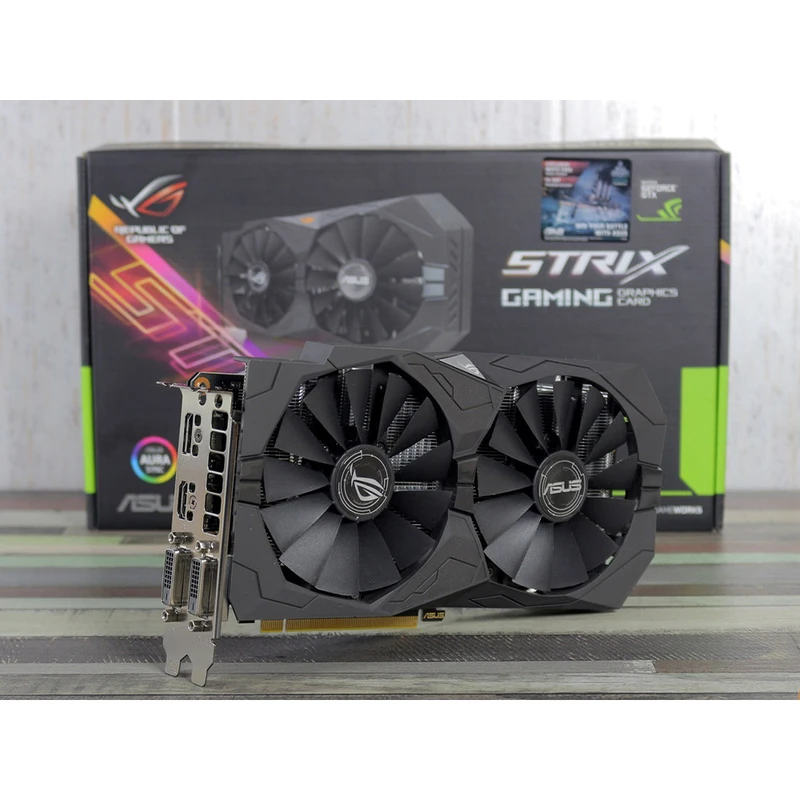 کارت گرافیک Asus rog strix gtx 1050 ti 4gb