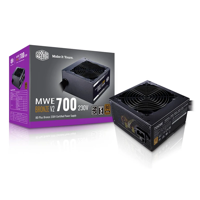 منبع تغذیه  کولر مستر cooler master mwe 700w bronze