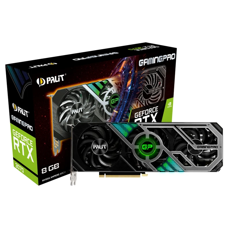 کارت گرافیک پالیت مدل Palit RTX 3070 GamingPro 8GB OC