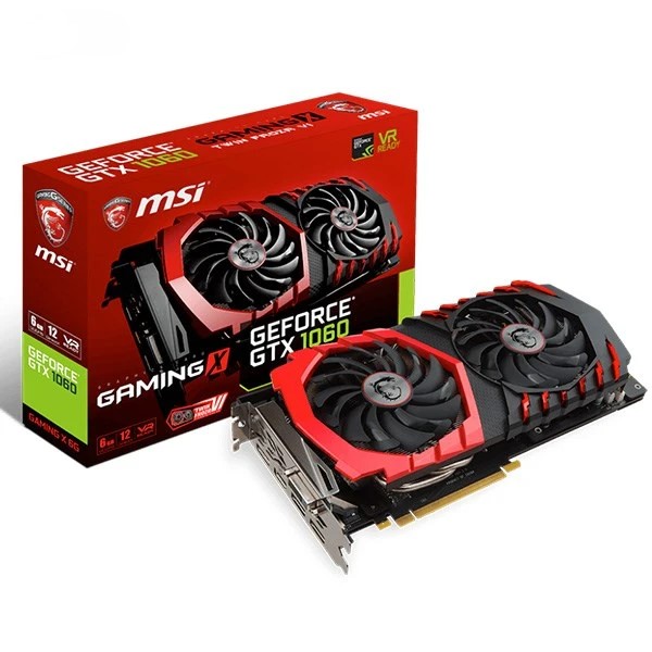 کارت گرافیک ام اس آی مدل MSI GTX 1060 GAMING X 6G