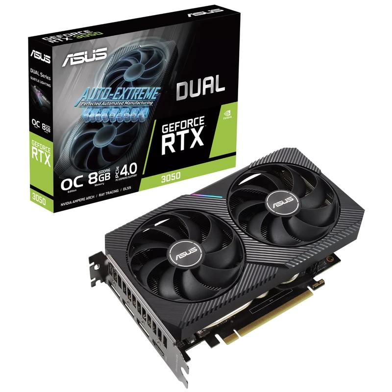 کارت گرافیک RTX 3050 Asus Dual 8GB