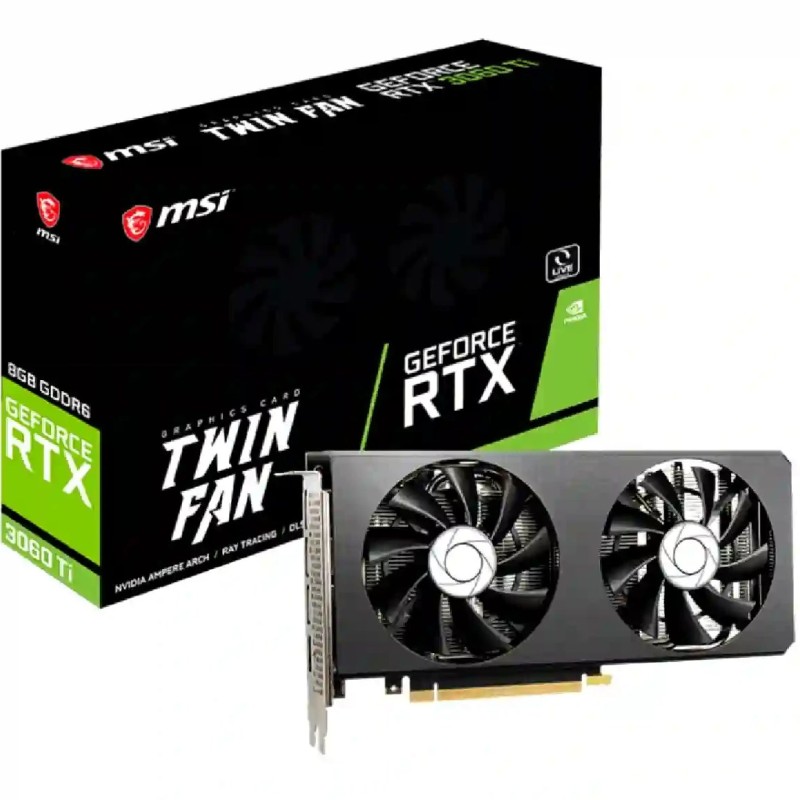 کارت گرافیک RTX 3060 Ti MSI Twin Fan 8GB