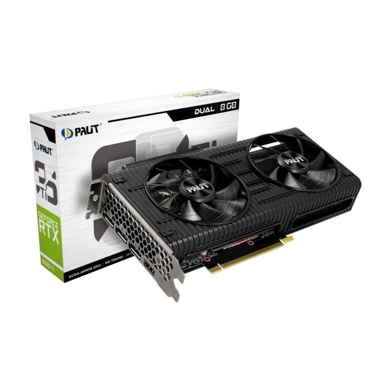 کارت گرافیک Palit RTX 3060 Ti Dual 8GB