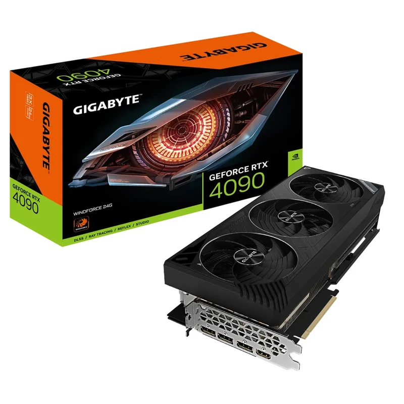 کارت گرافیک گیگابایت مدل GeForce RTX 4090 WINDFORCE V2 24G