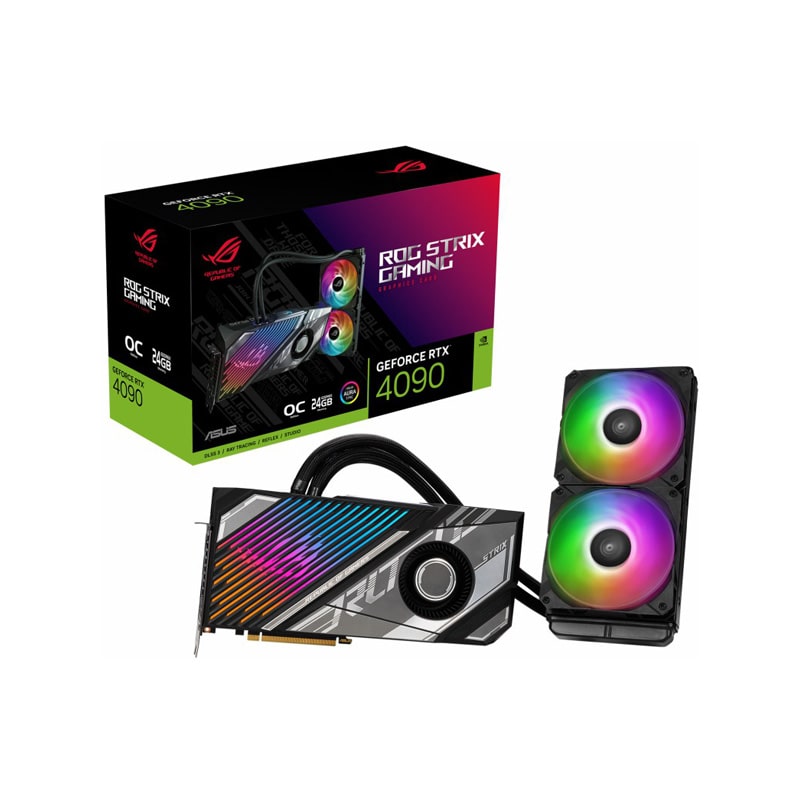 کارت گرافیک ایسوس مدل ROG Strix LC GeForce RTX™ 4090 24GB GDDR6X OC Edition